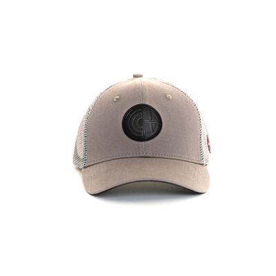 Cappellino da baseball trucker - Warm Grey x Pitch Black