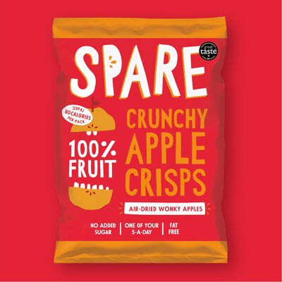 Spare - Crunchy Apple Crisps (20x22g)