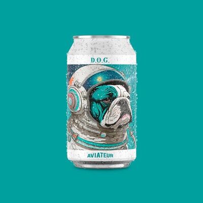 DOG - Hop Water 33 cl - 0% - Boisson sans alcool