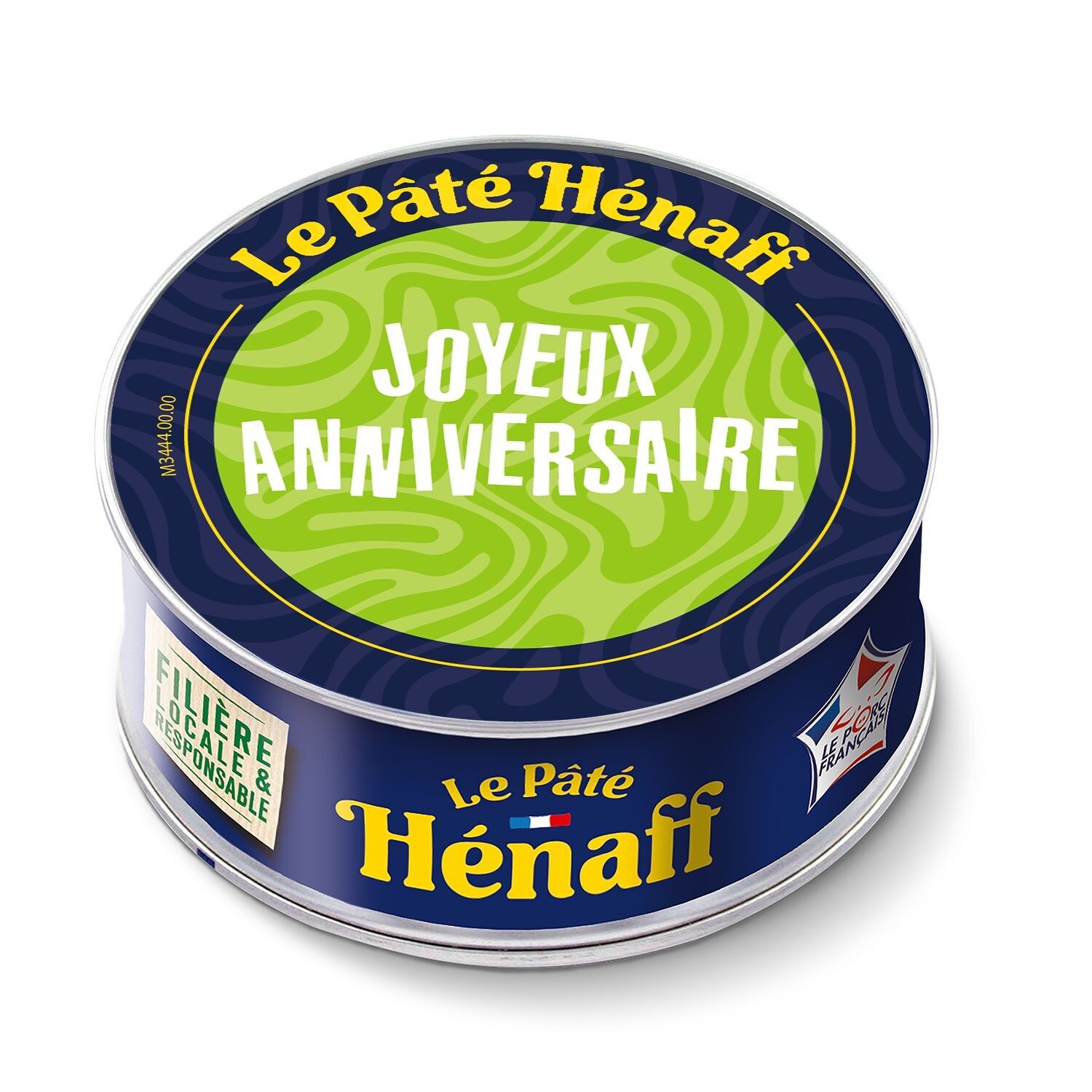 Hénaff Pâté Sammlerbox "HAPPY BIRTHDAY"