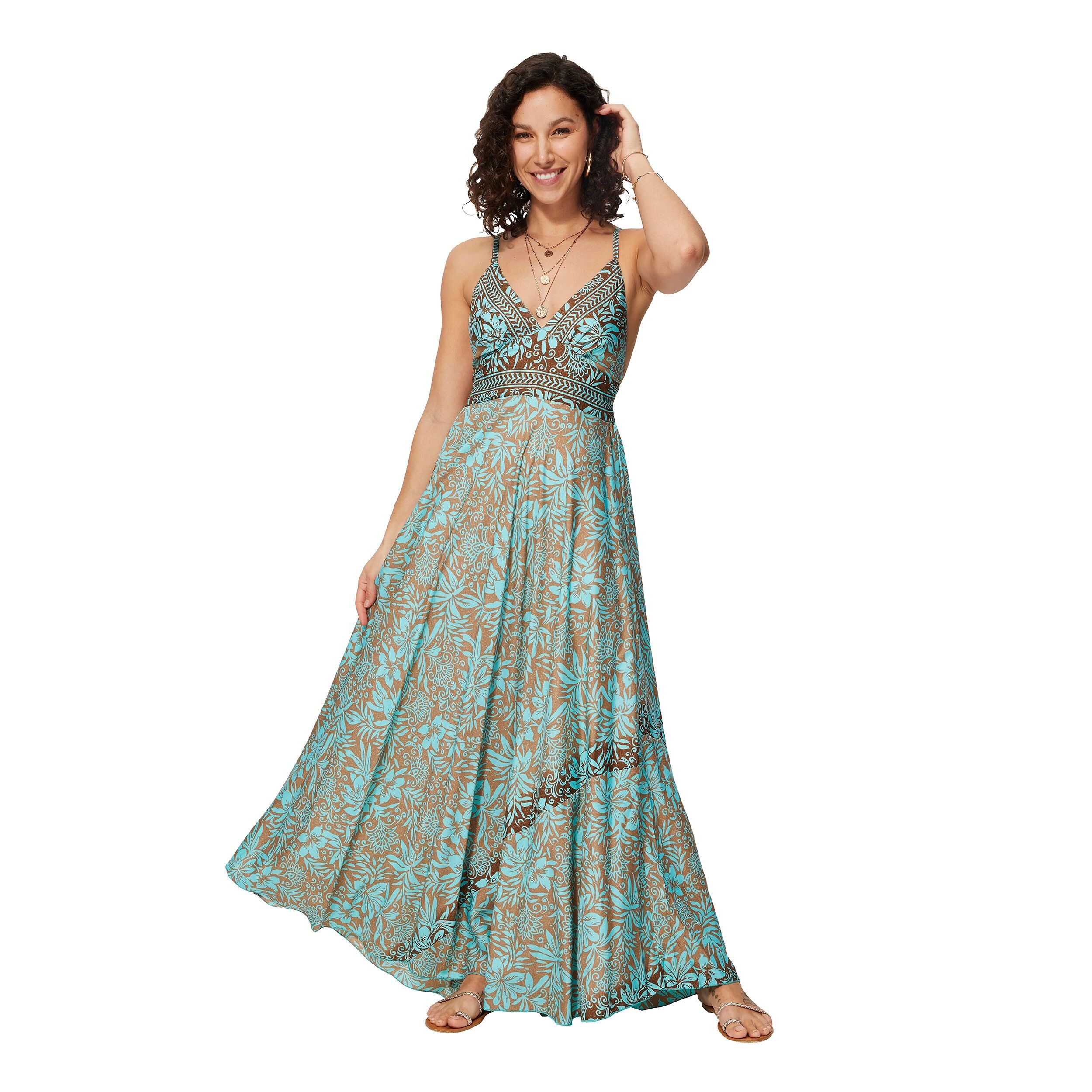 ABITO ESTIVO LUNGO SENZA MANICHE MBM0002W