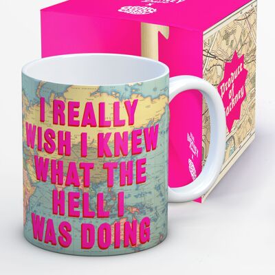 Funny Gift - Knew What I Was Doing Real Hackney Dave Mug