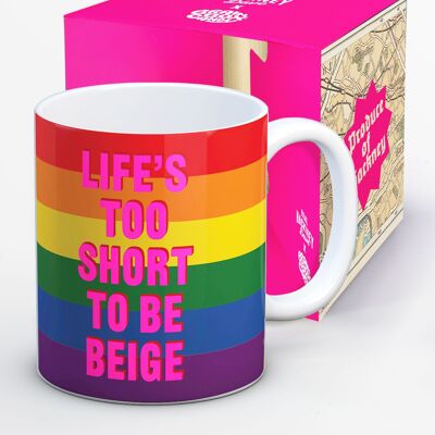 Funny Gift - LIfe's Too Short Real Hackney Dave Mug