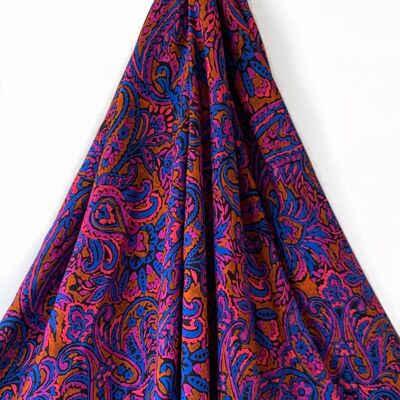 Tissu twill viscose AYURVEDA – Imprimé en France