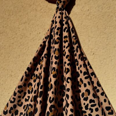 KIARA LEOPARD Twillstoff – MadeinEstel x My Dress Made – Gedruckt in Frankreich