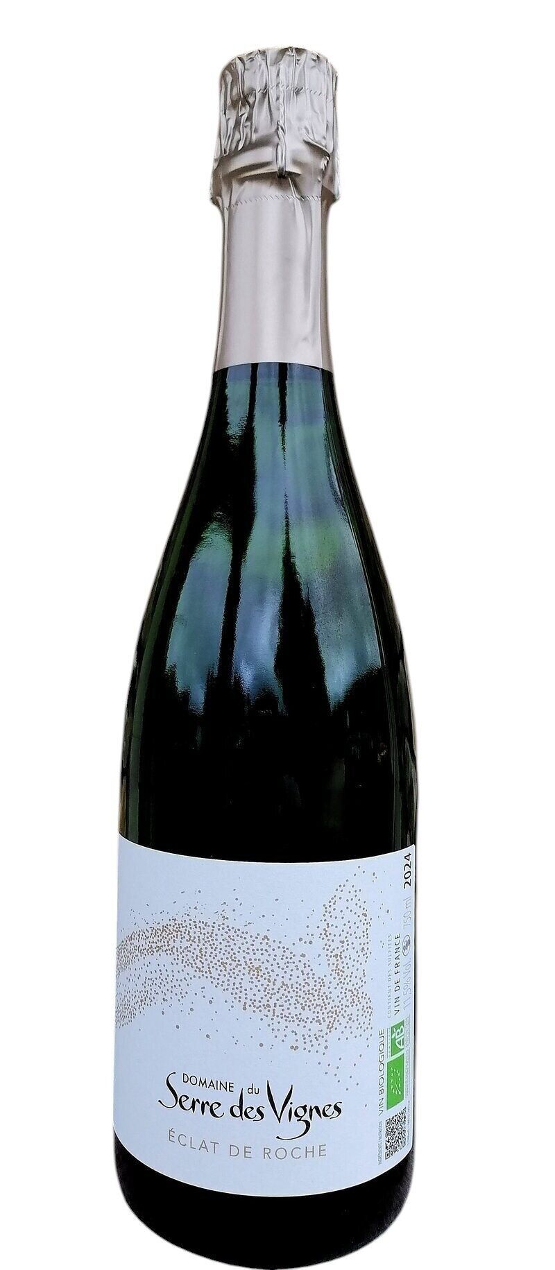 Eclat de Roche - Organic Sparkling White Wine - Cinsault 100%