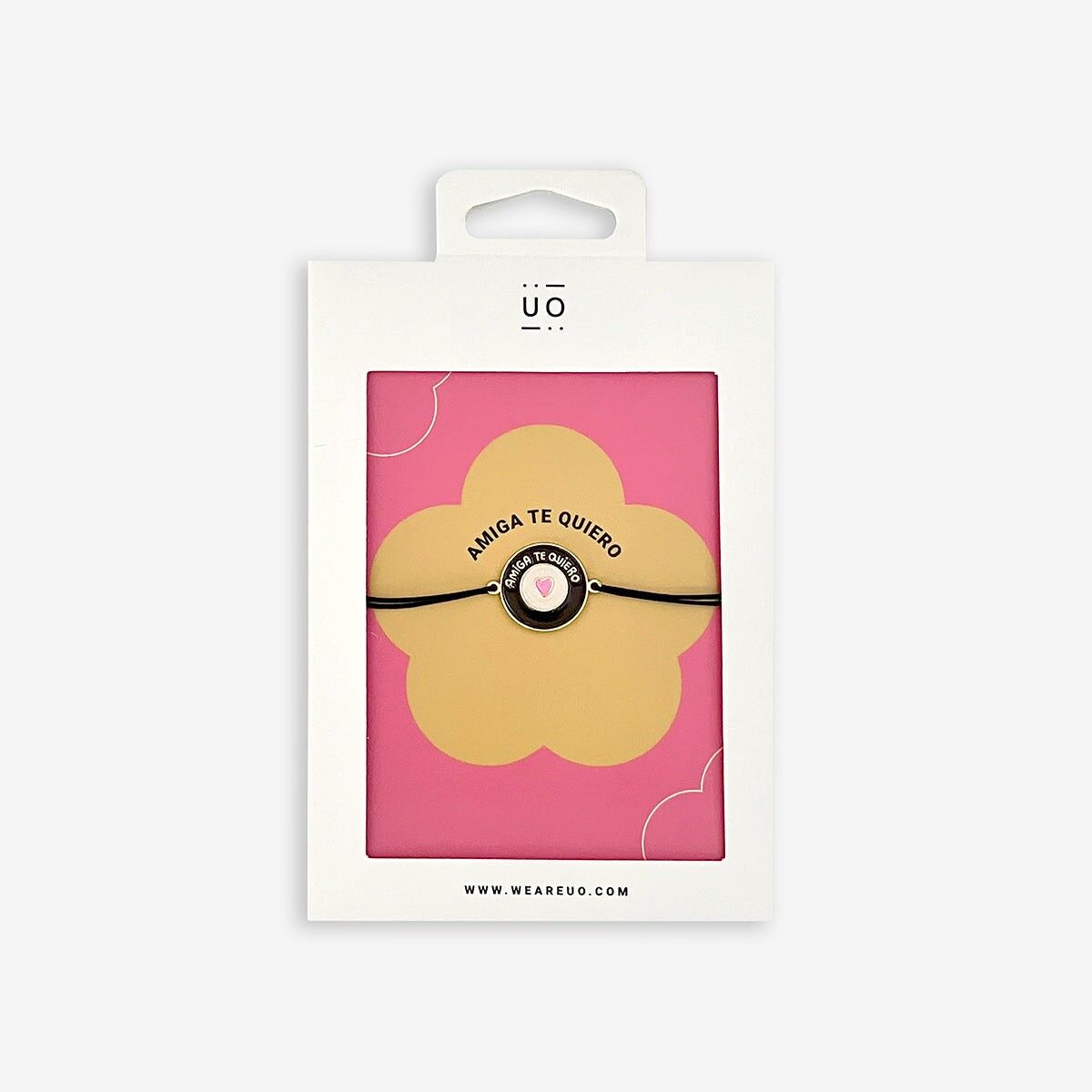 Bracciale con ciondolo "Ti amo amico"