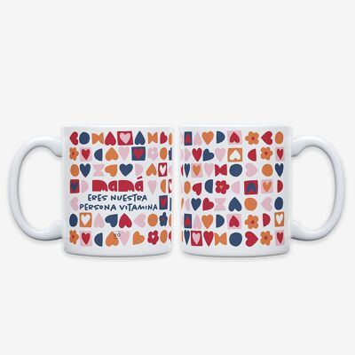Tazza "Mamma, sei la nostra persona vitaminica"
