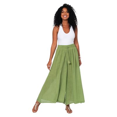 PANTALONES LARGOS DE VERANO MBPA3001F