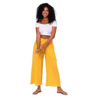 MBPA3003A PANTALONES DE VERANO DE LARGO MEDIO