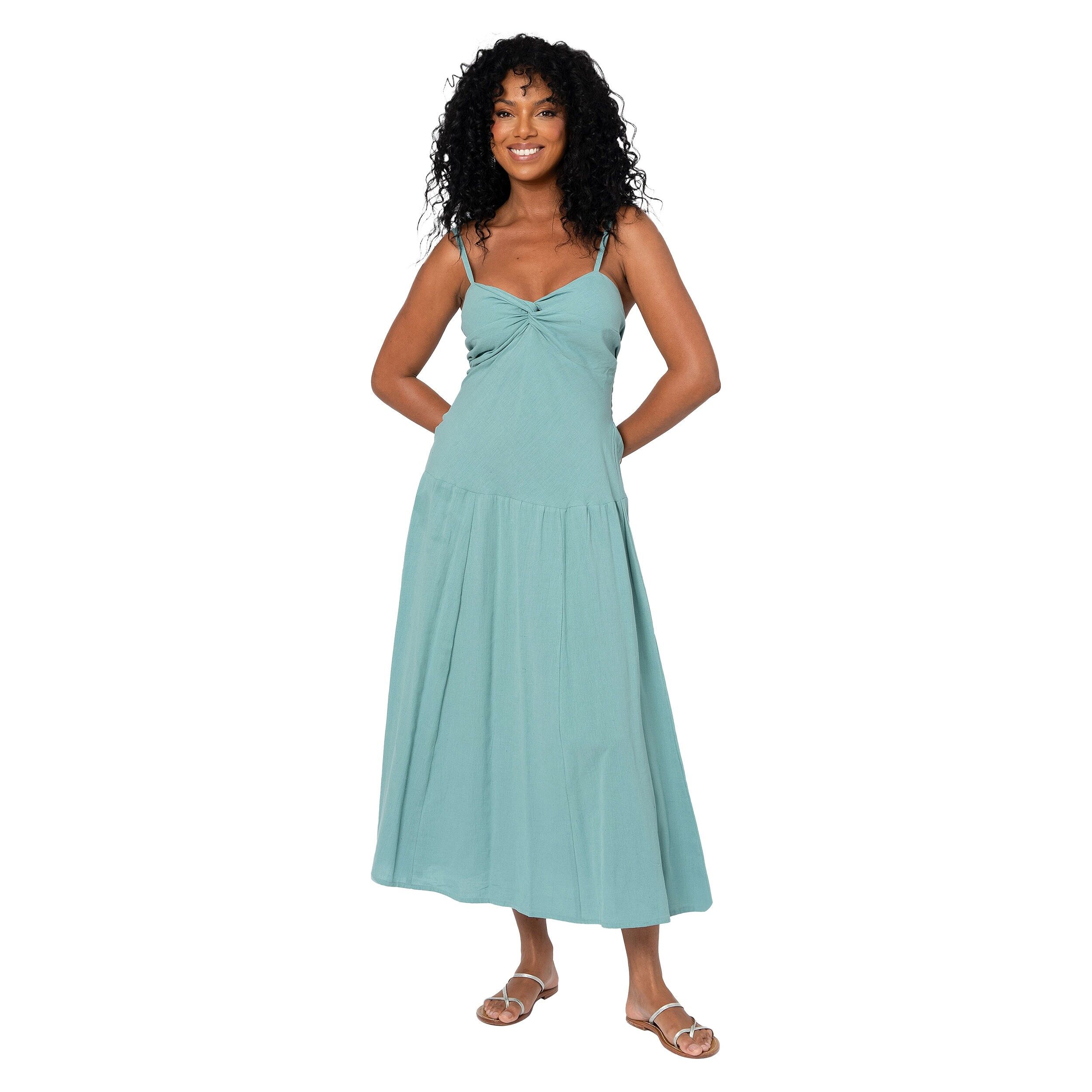 ROBE ÉTÉ LONGUE SANS MANCHES LMAXI0001D