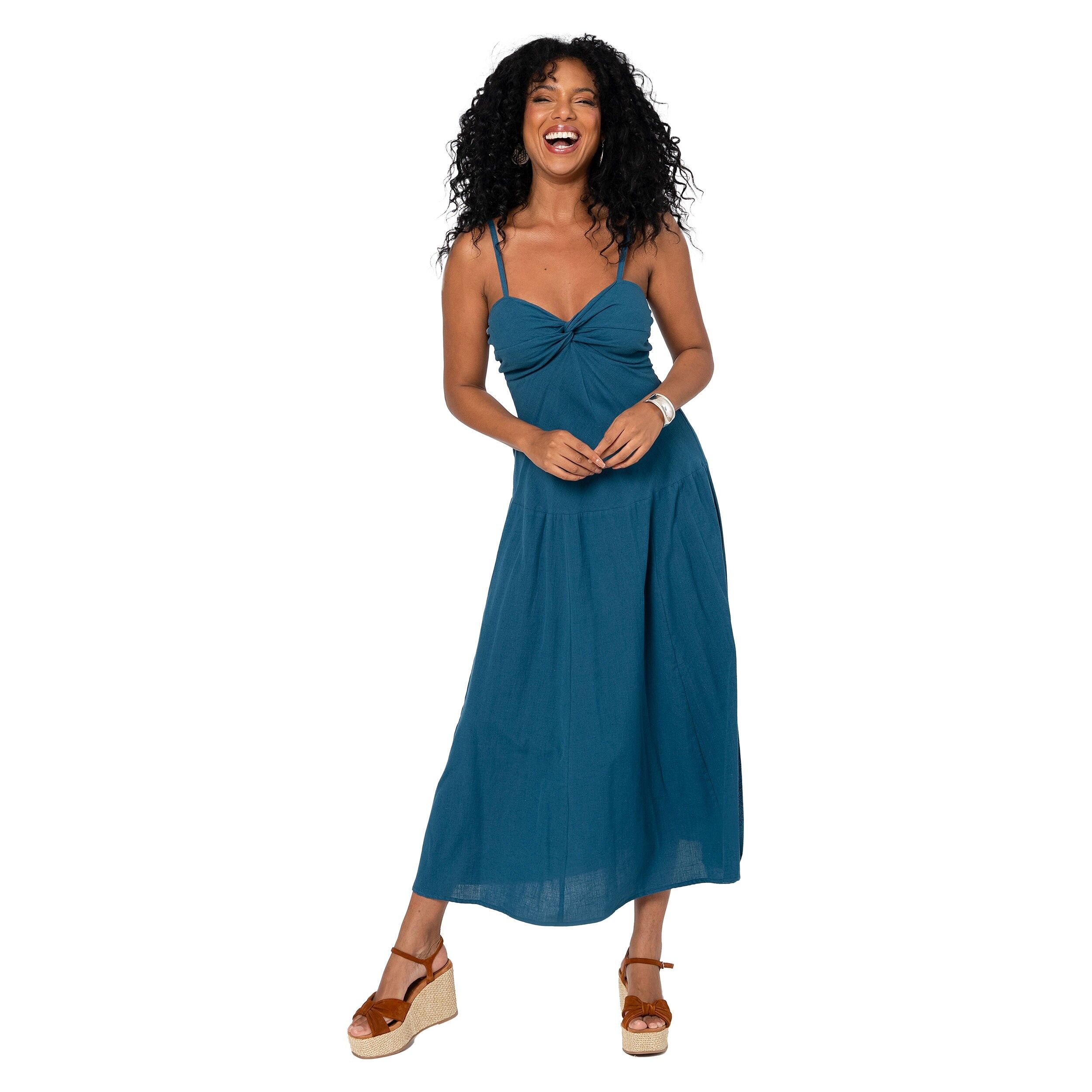 ROBE ÉTÉ LONGUE SANS MANCHES LMAXI0001K