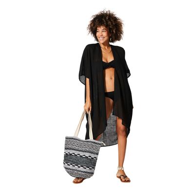 KIMONO ÉTÉ MI-LONG MANCHES COURTES MBK5004A