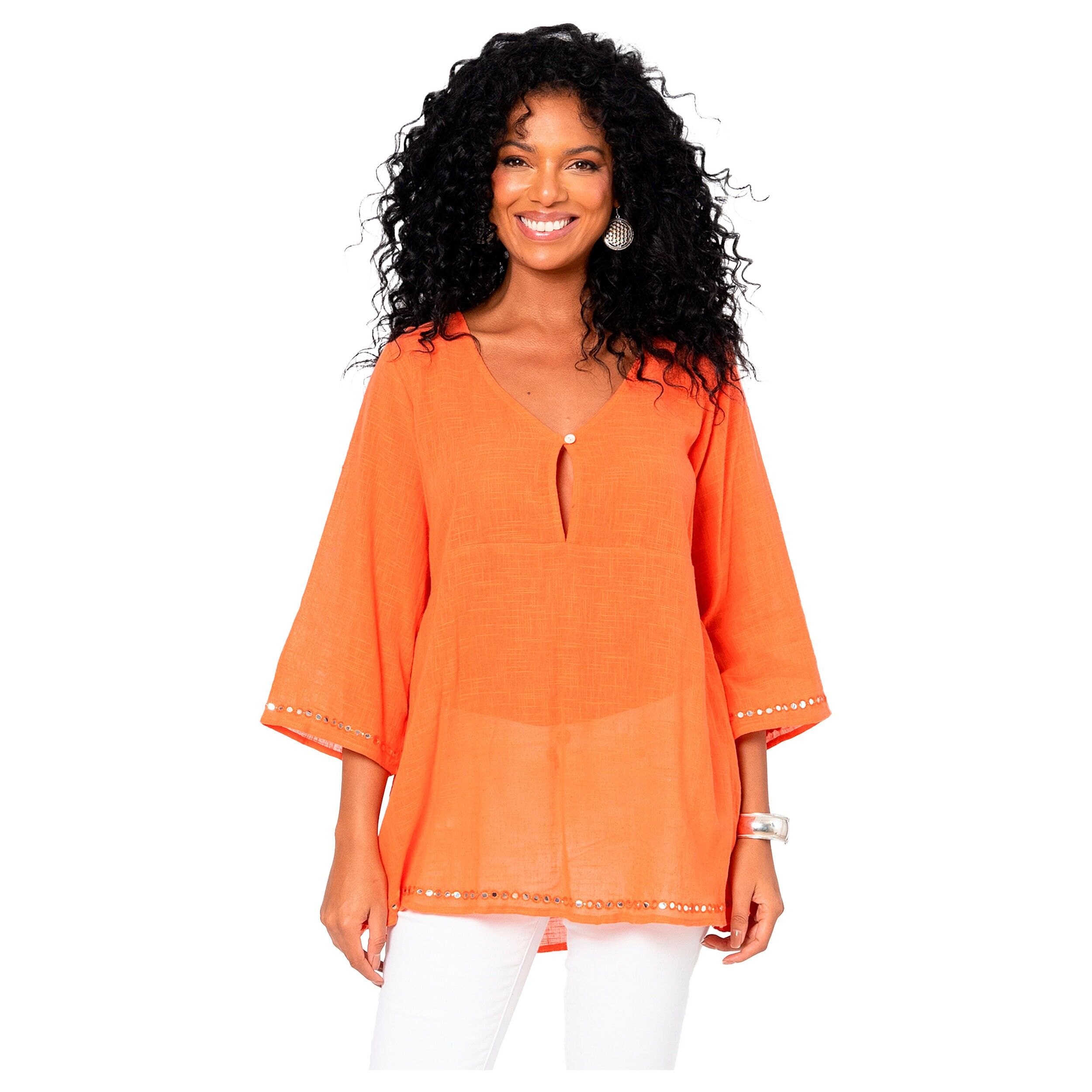 TUNICA ESTIVA LUNGA MANICHE 3/4 MBTOP3003B