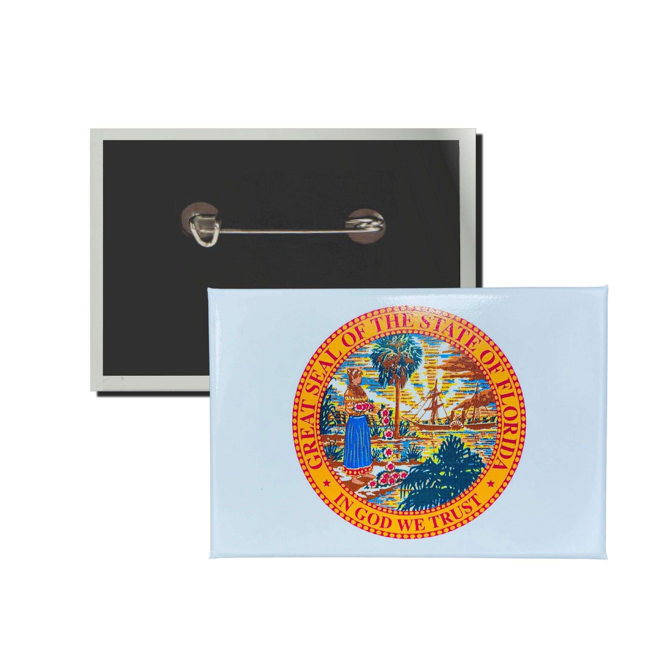 Plaque horizontale - Bouclier de l'État de Floride - États-Unis