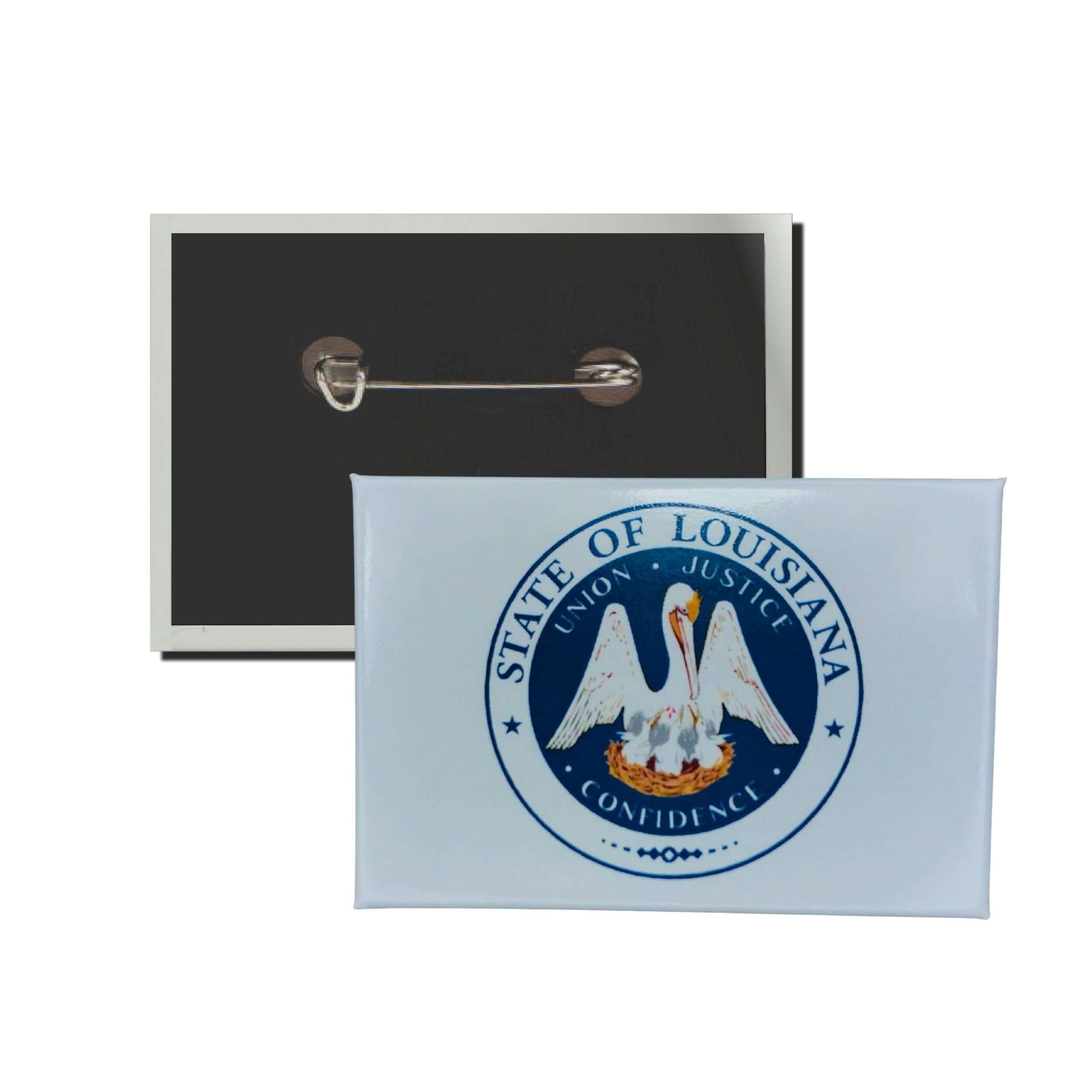 Plaque horizontale - Bouclier de l'État de Louisiane - États-Unis