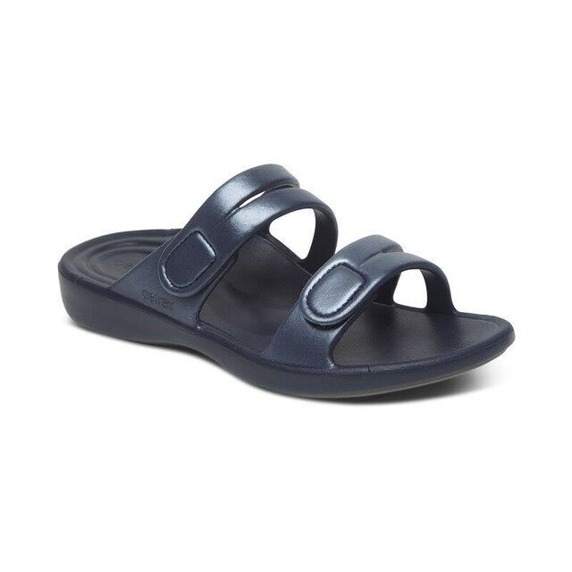 Aetrex Janey Sport Sandal - Navy