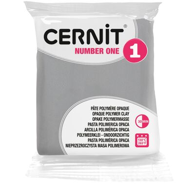 Cernit Number one opaque paste - Gray x56g (G10425)