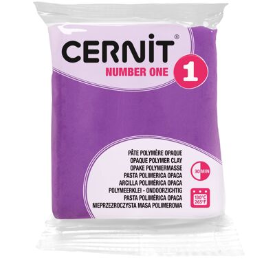 Cernit Number one opaque paste - Mauve x56g (G10426)