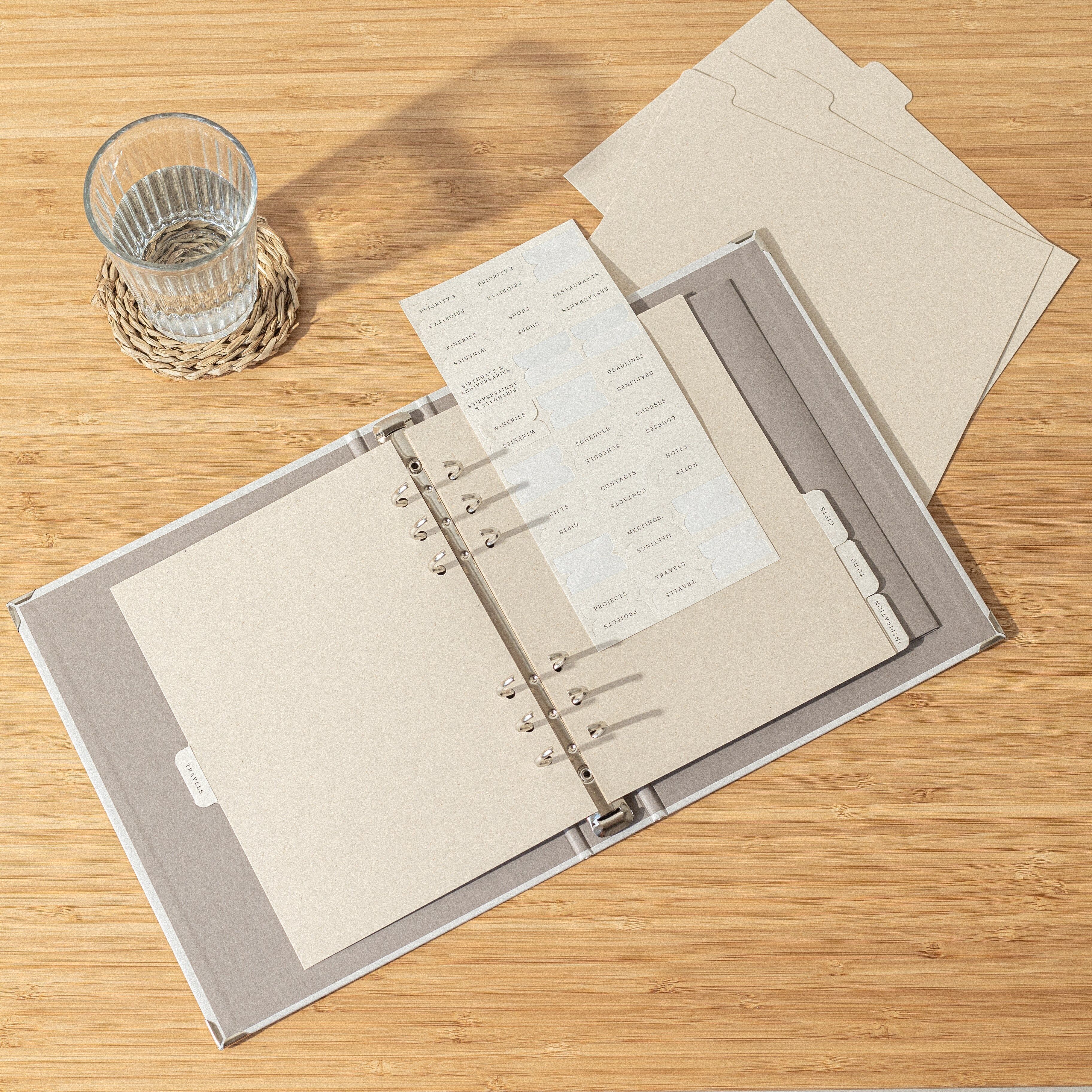 Separadores · Agenda anillas