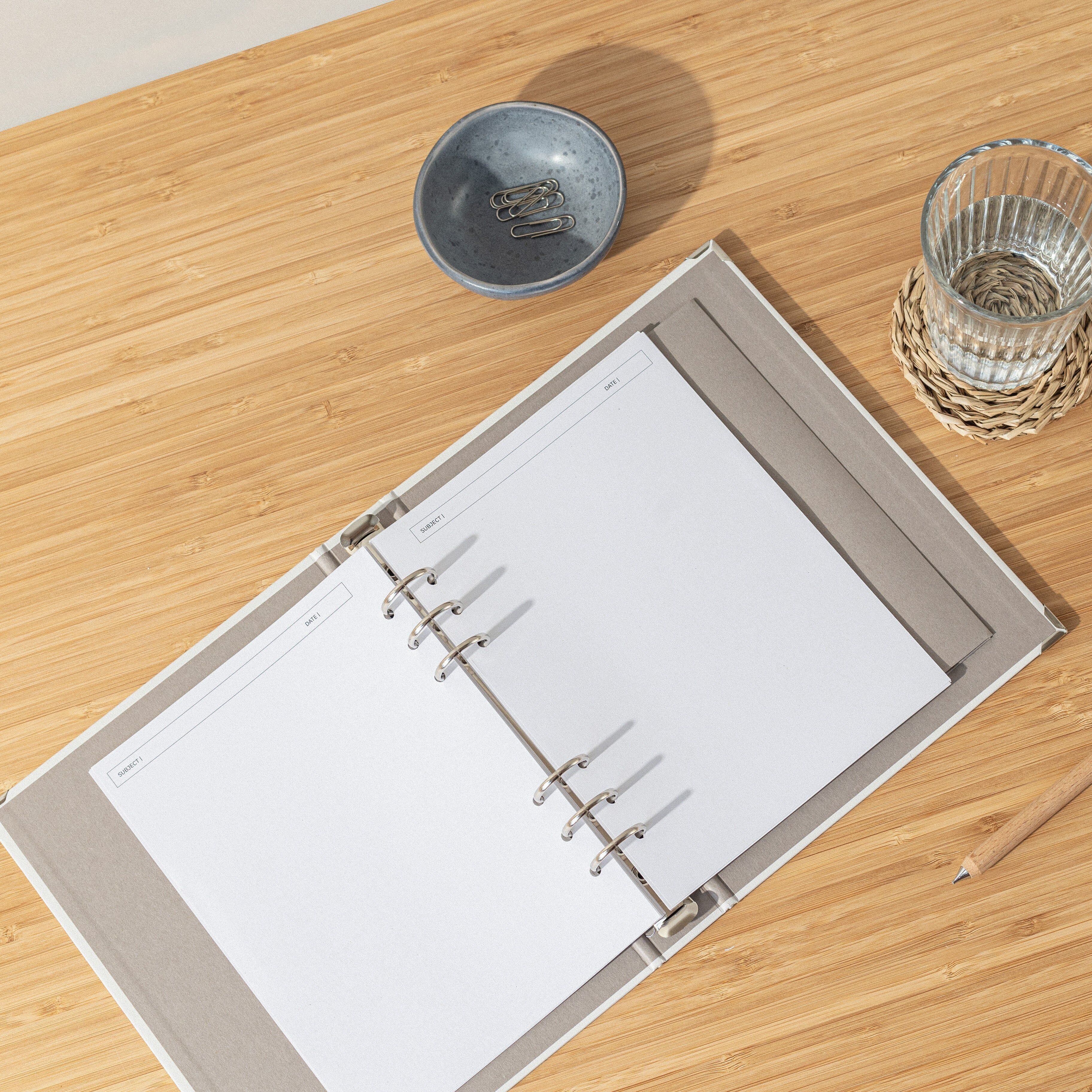 Blankoblätter · Ersatz-Ringbuch