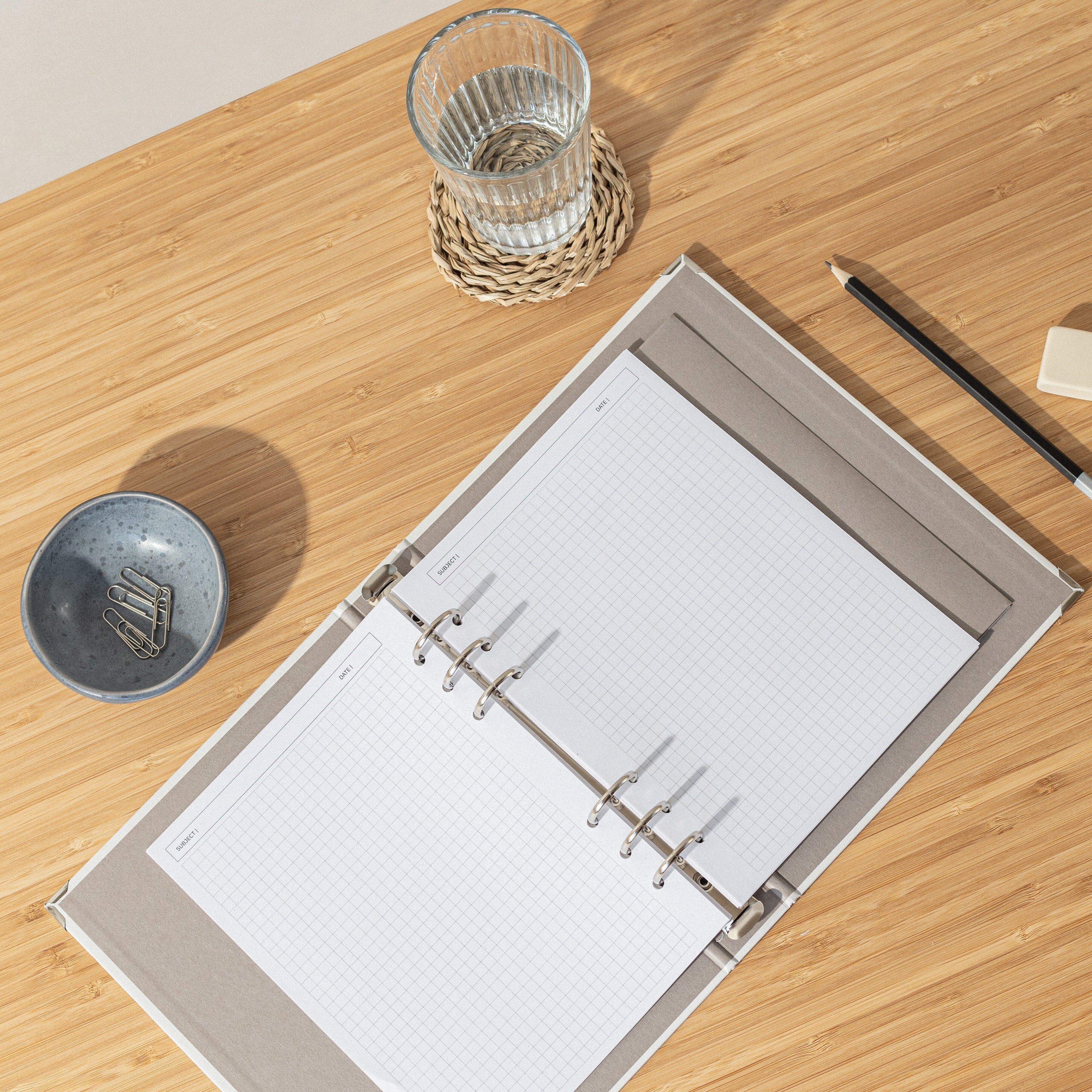 Rasterblätter · Ersatz-Ringbuch