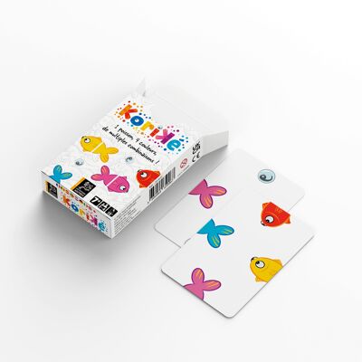 KORIKE - Card game for ages 7 and up - translated into 8 languages