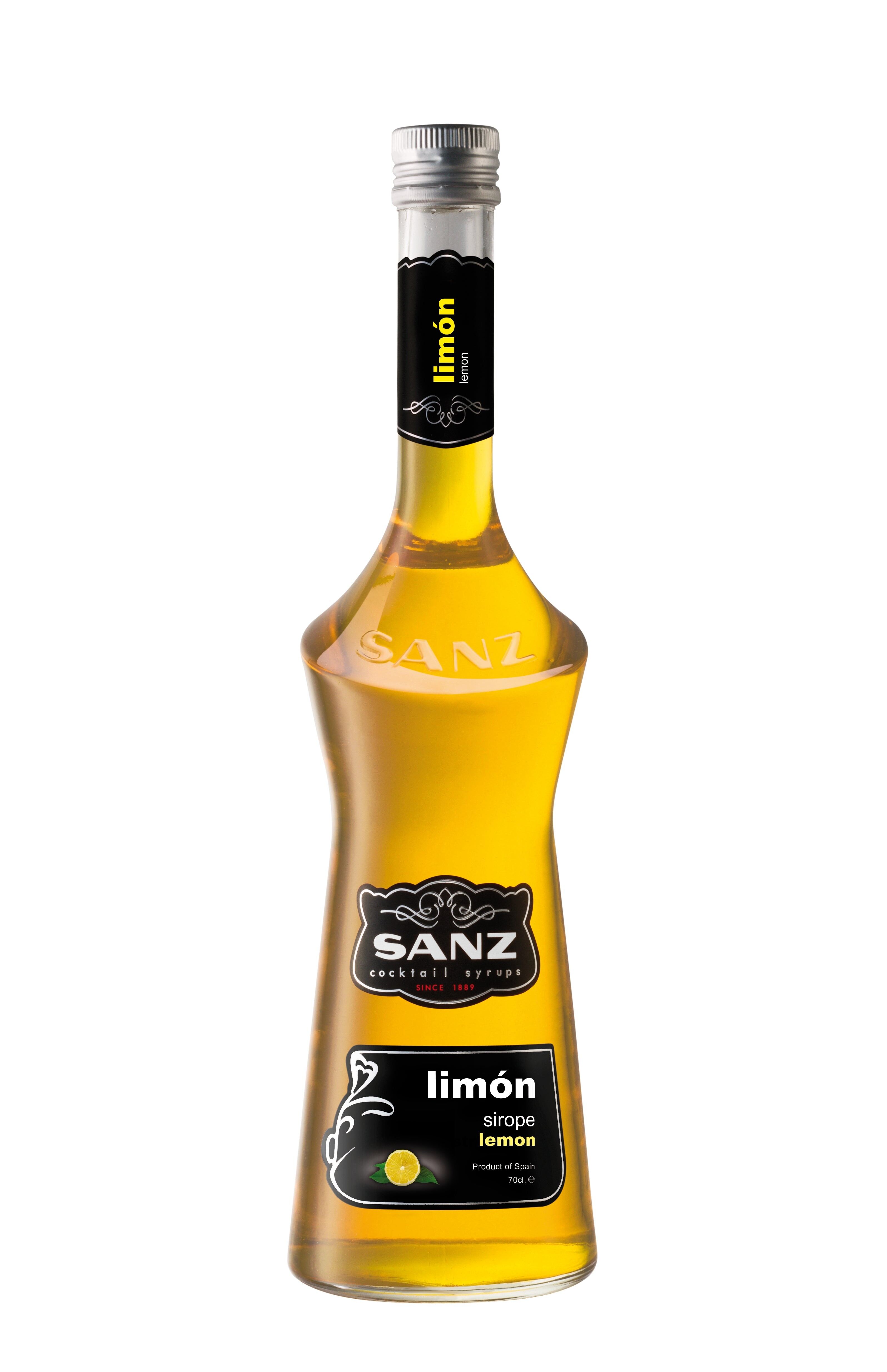 Sanz lemon syrup with 22% juice, alcohol-free, 0.7l