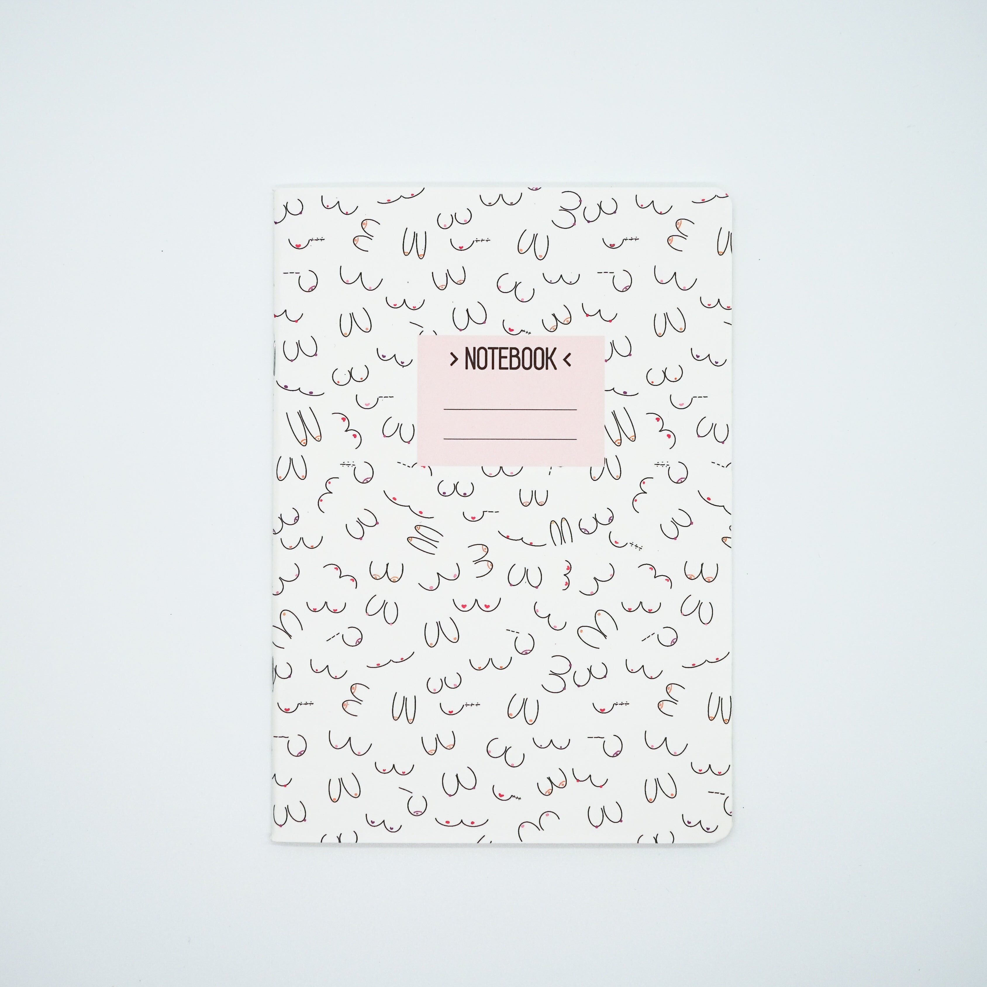 Notizheft "all boobs are beautiful"