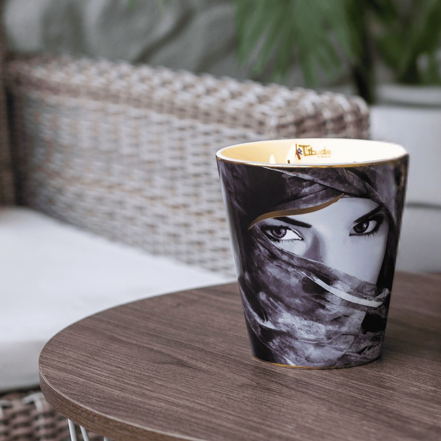 Vela de lujo ARABIAN EYES – 1200 g | ARTITUDE HOME