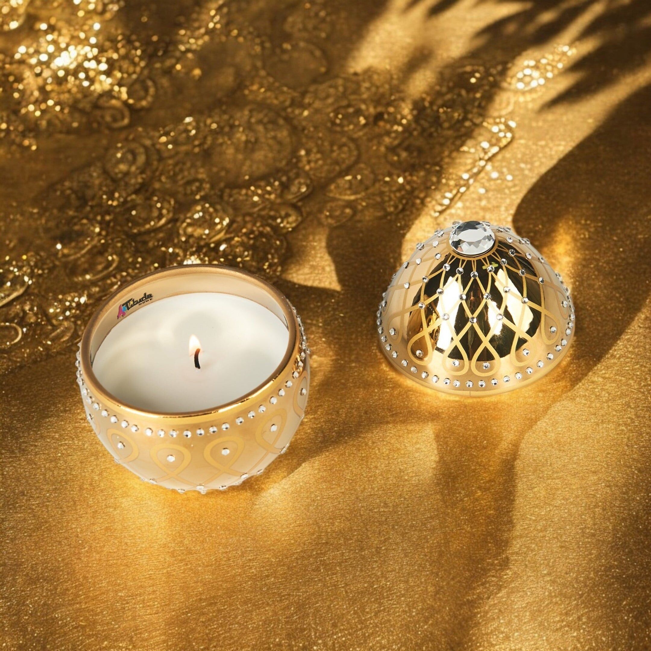 Candela di lusso AURORA FESTIVE - 450 g | ARTITUDE HOME