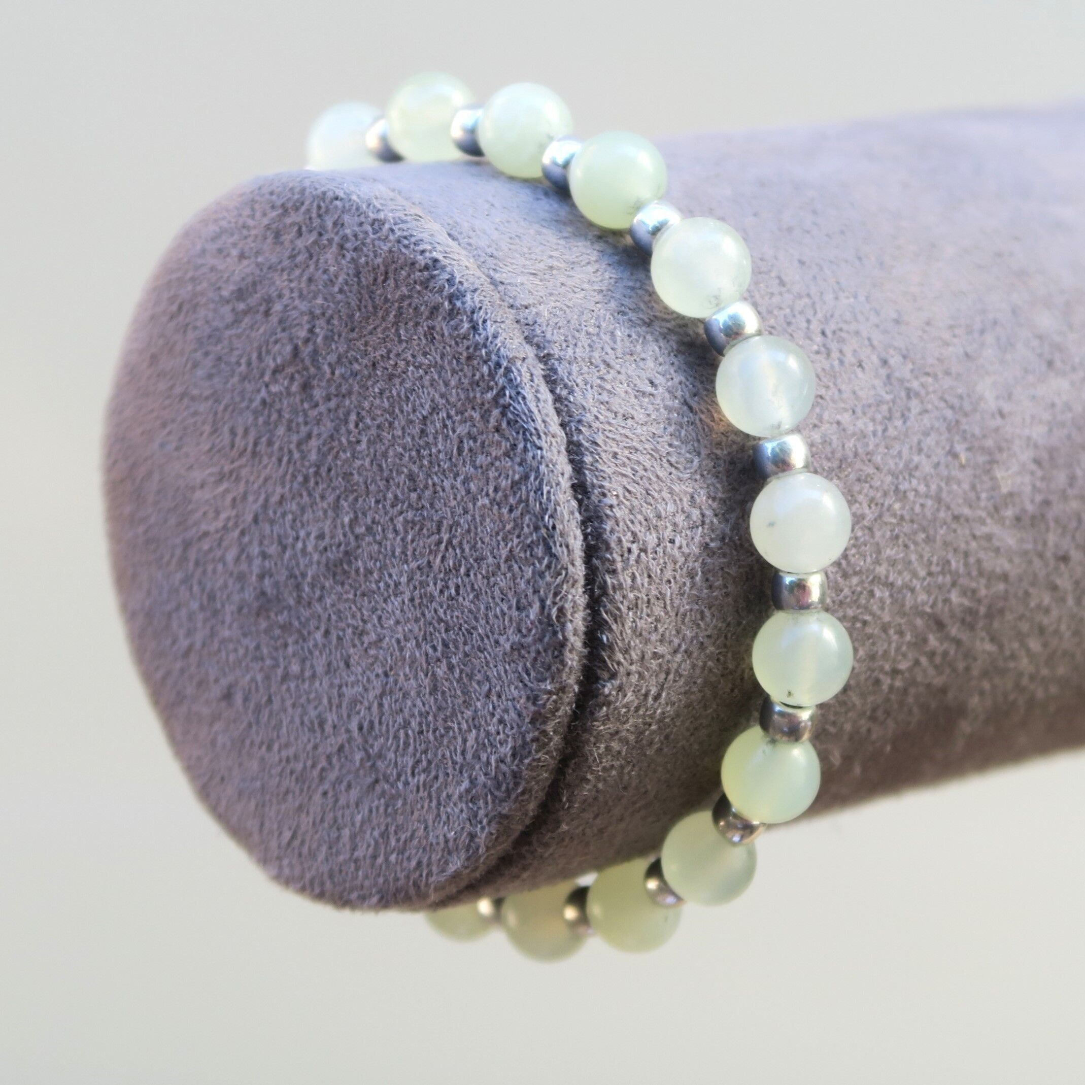 Bracciale in pietra fine - Giadeite