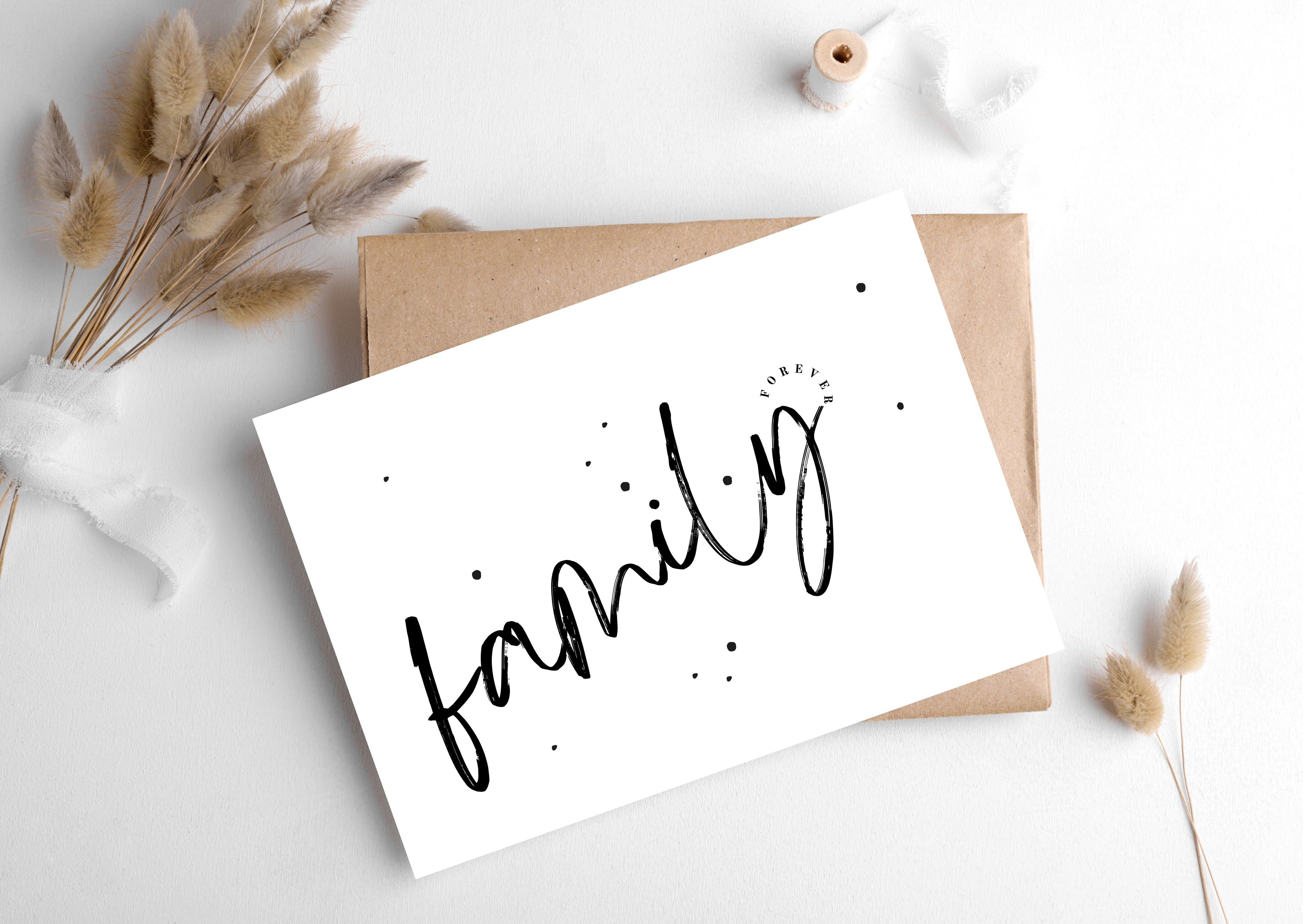 CARTA FAMIGLIA PER SEMPRE