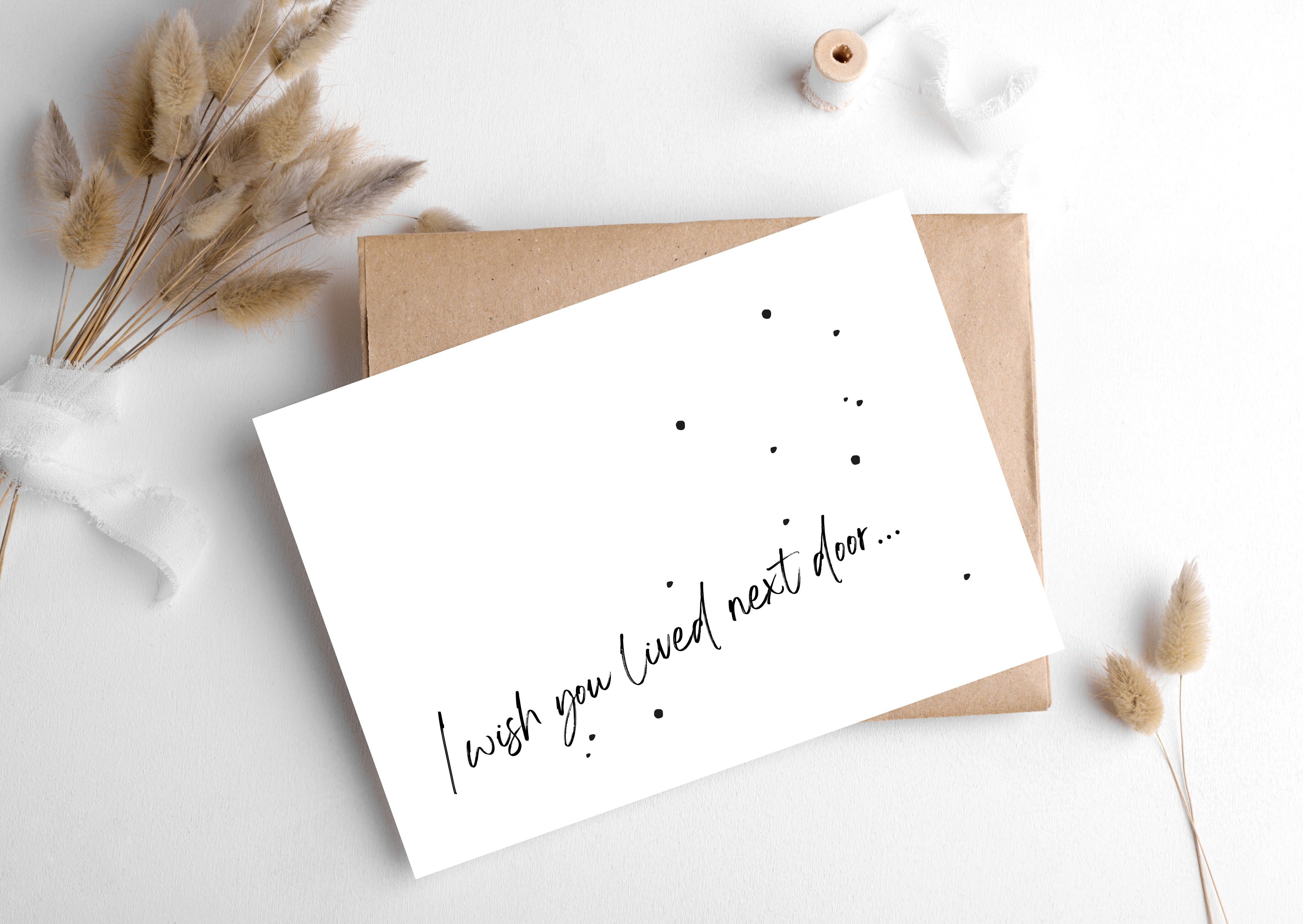 CARTA CHE VORREI VIVESSI ACCANTO