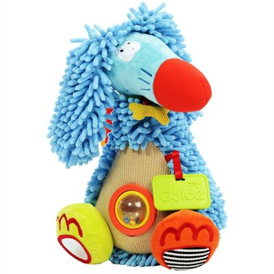 Dolce Toys Peluche d'activité classique Lévrier afghan Alfonso - 32 cm