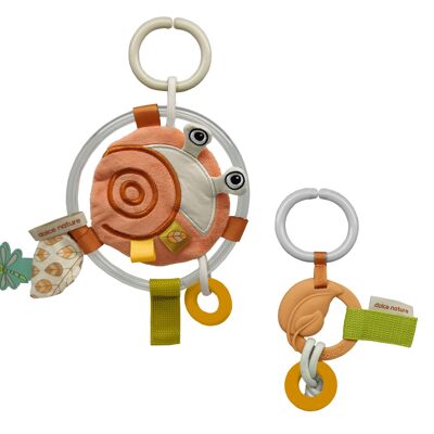 Pendentif d'activité et anneau de dentition Dolce Toys Earth - Laura Slak