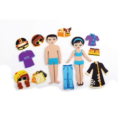 Edushape - Set di giocattoli da bagno Magical Creations Fashion