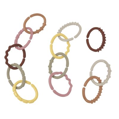 Conectores Edushape Basic Boho Chic - 12 piezas