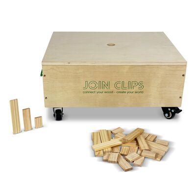 JOIN CLIPS Kit d'extension du kit de base 500 Panneaux de construction Pro