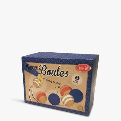 Retr-Oh Set da gioco da esterno in legno per bambini Jeu de bocce