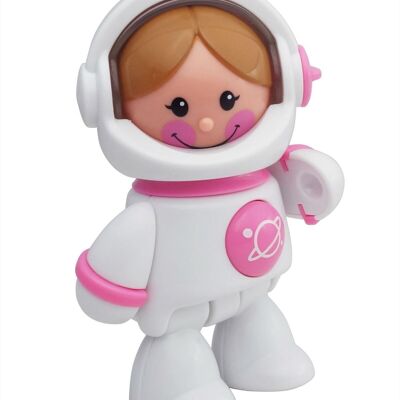 Figurine en plastique Tolo First Friends Astronaut Girl - Combinaison blanche
