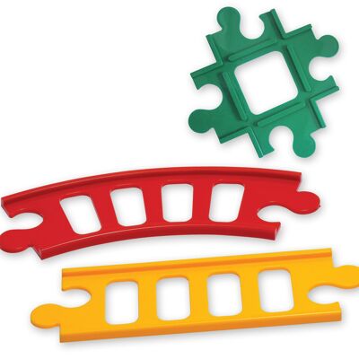 Tolo Toys - Vía de tren de los Primeros Amigos (7 piezas)