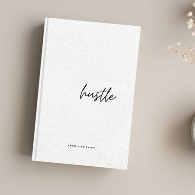 HUSTLE: UN CUADERNO MOTIVACIONAL MINIMALISTA