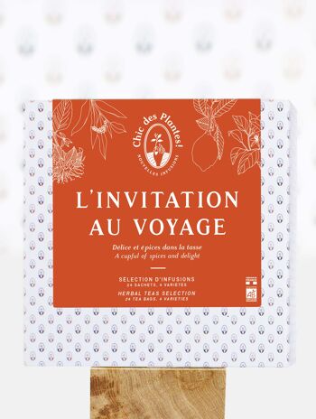 COFFRET CADEAU - L'INVITATION AU VOYAGE (4 RÉFÉRENCES X 6 SACHETS) 4