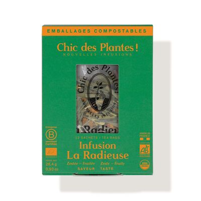 LA RADIEUSE INFUSION (BOX OF 12 SACHETS) - CITRUS FRUITS, LEMONSELLA