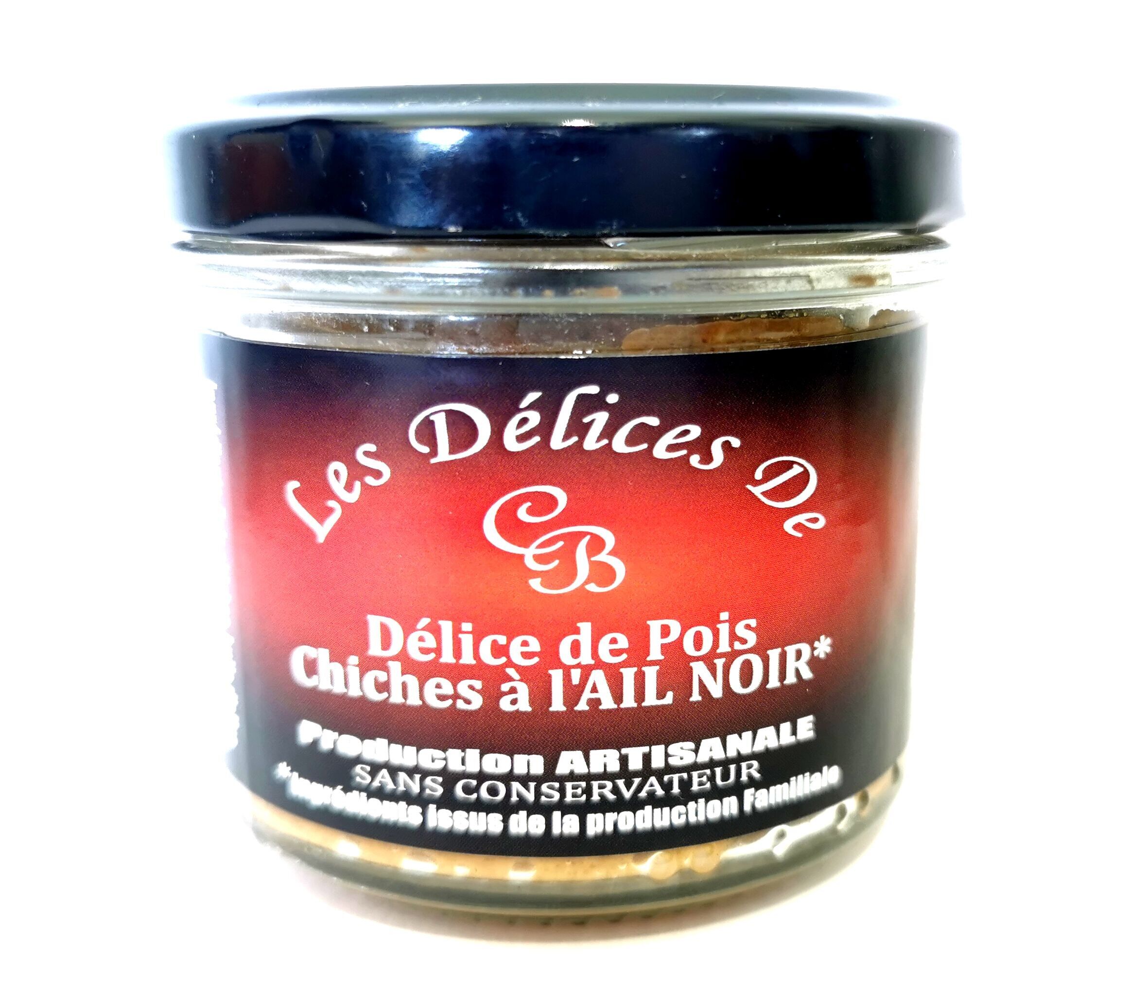 Délice de Pois Chiche à l'Ail Noir