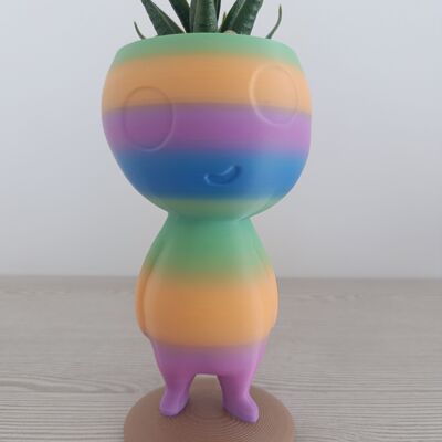 Pot de fleurs Chubby Kodama sur pied - Décoration d'intérieur - Jardinière