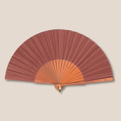 Eventail uni 17 Marron