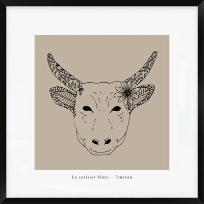 Cadre Astro "Taureau"