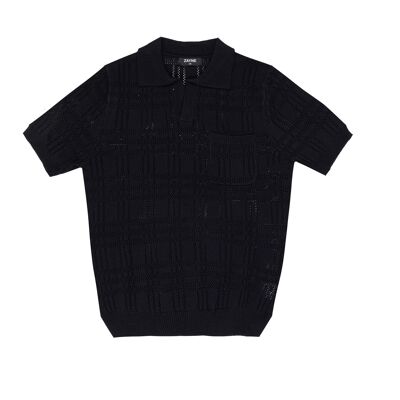 Men's mesh top - black